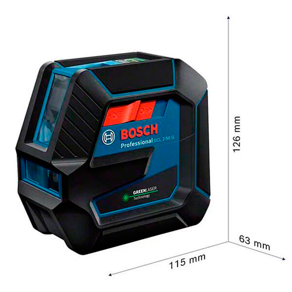 Лазерный нивелир Bosch GCL 2-50 G Professional, штатив BT 150