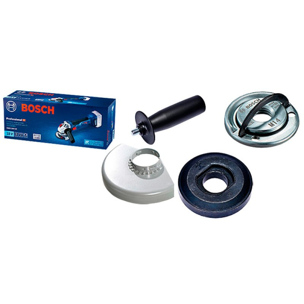 Акумуляторна кутова шліфмашина Bosch Professional GWS 18V-10, 2x4.0Ah, з/п GAL 18V-40