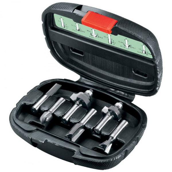 Набор фрез Bosch Expert for Wood 6 мм, 6 шт