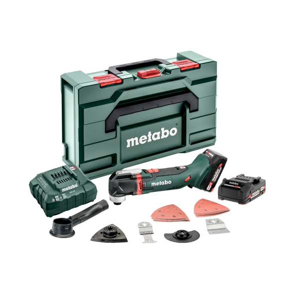 Акумуляторний багатофункціональний інструмент Metabo MT 18 LTX, 2x2.0Ah, з/п, кейс