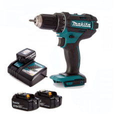 Аккумуляторный шуруповерт Makita DDF482RFE3, 3x3.0 Ah, з/у DC18RC, кейс