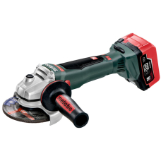 Аккумуляторная болгарка Metabo WB 18 LTX BL 125 Quick, 2x5.5 Ah, з/у, в кейсе