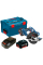 Аккумуляторная циркулярная пила Bosch GKM 18 V-LI Professional, 2x4.0Ah, з/у, в L-BOXX 238