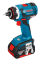 Аккумуляторный ударный шуруповерт Bosch GSR 18 V-EC FC2, 2x4.0 Ah, з/у AL 1860 CV, в L-BOXX 136 + набор насадок