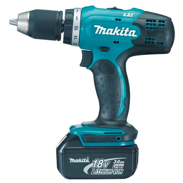 Акумуляторний шуруповерт Makita DDF 453 RFE3, 3x3.0Ah, з/п
