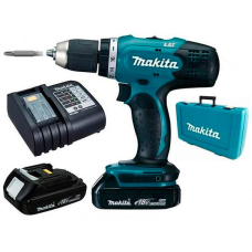 Акумуляторний шуруповерт Makita DDF 453 SYE, 1x1.5Ah, з/п, кейс