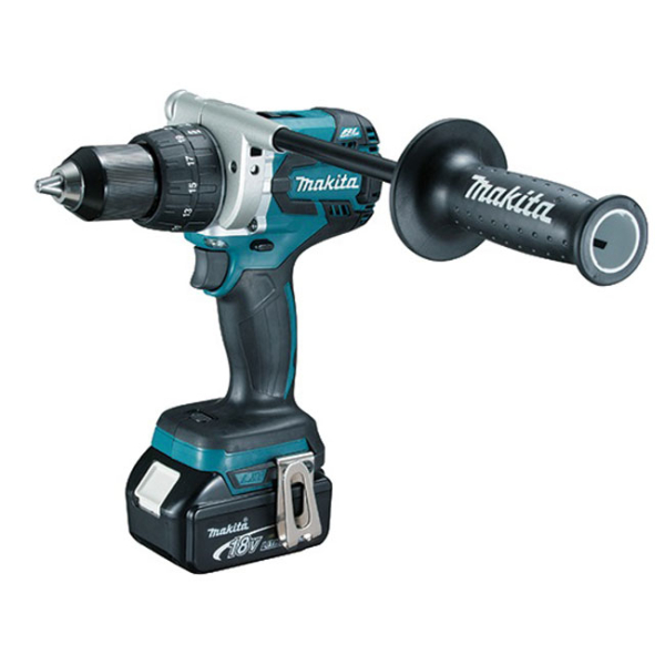 Акумуляторний дриль-шуруповерт Makita DDF 481 RFE, 2x3.0Ah, з/п, кейс