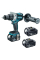 Аккумуляторная дрель-шуруповерт Makita DDF 481 RFE3, 3x3.0Ah, з/у, кейс