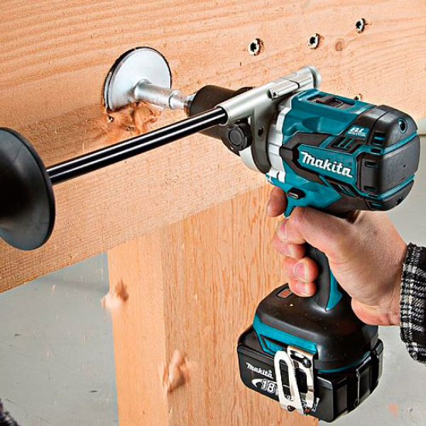 Аккумуляторная дрель-шуруповерт Makita DDF 481 RFE, 2x3.0Ah, з/у, кейс