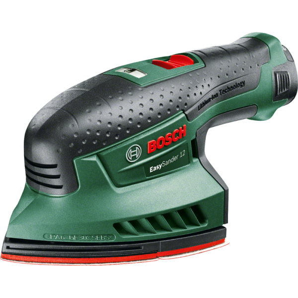 Аккумуляторная мультишлифмашина Bosch EasySander 12, 1x2.5Ah, з/у