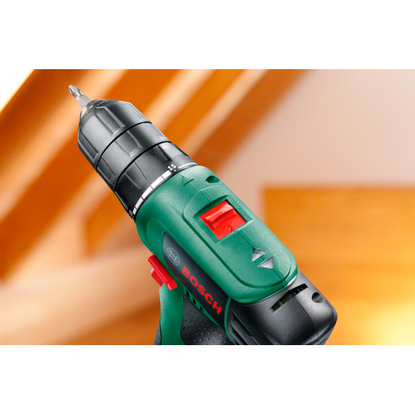 Акумуляторный шуруповерт Bosch EasyDrill 1200, 2x12V 1.5Ah O-A, з/у AL 1110 CV, кейс