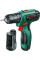 Акумуляторний шуруповерт Bosch EasyDrill 1200, 2x12V 1.5Ah O-A, з/п AL 1110 CV, кейс