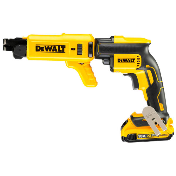Аккумуляторный шуруповерт по гипсокартону Dewalt DCF620D2K, 2x2.0Ah, з/у, кейс