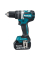 Акумуляторний ударний шуруповерт Makita DHP 484 RFE, 2x3.0Ah, з/п, кейс