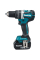 Акумуляторний ударний шуруповерт Makita DHP 484 RTE, 2x5.0Ah, з/п, кейс