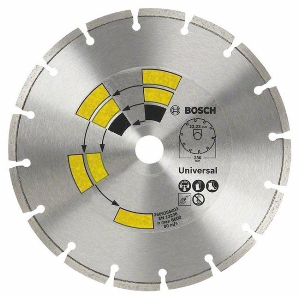 Алмазный круг Bosch Universal 230×22,23 мм