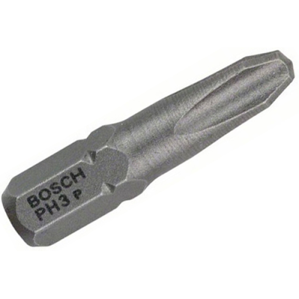 Біта Bosch Extra-Hart PH3, 25 мм, 3 шт