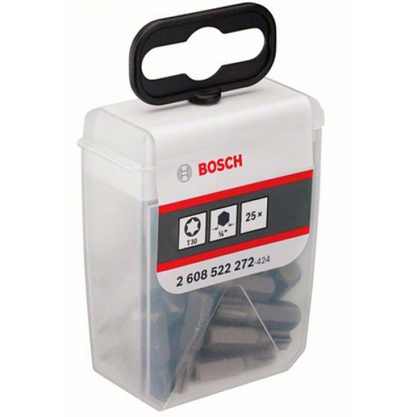Набір біт Bosch TicTac Box T30 Extra-Hart, 25 мм, 25 шт