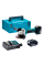 Аккумуляторная угловая шлифмашина Makita DGA 452 RMJ, 2x4.0Ah, з/у, в кейсе Makpac