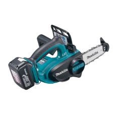 Аккумуляторная цепная пила Makita DUC 122 RFE, 2×18 V 3.0 Ah, з/у