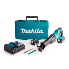 Аккумуляторная ножовка Makita DJR 186 RME, 2x4.0Ah, з/п, кейс