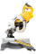 Пила торцювальна акумуляторна XR FLEXVOLT DeWALT DCS778N