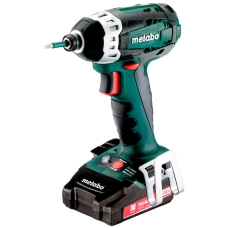 Аккумуляторный винтоверт Metabo SSD 18 LTX 200, 2x2.0Ah, з/у, в кейсе