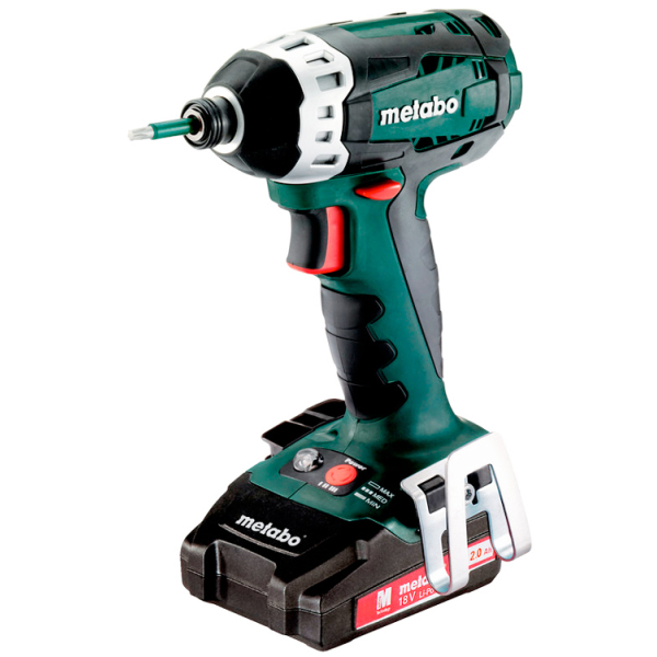Аккумуляторный винтоверт Metabo SSD 18 LTX 200, 2x2.0Ah, з/у, в кейсе