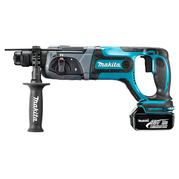 Аккумуляторный перфоратор Makita DHR 241 RFJ, 2x3.0Ah, з/у, в Makpac