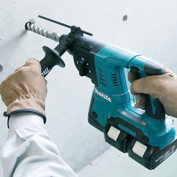 Акумуляторний перфоратор Makita DHR 263 ZJ, каркас, в кейсі
