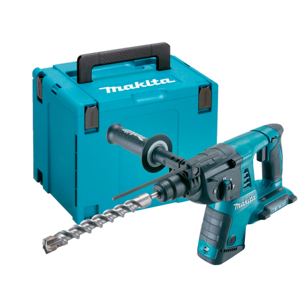 Акумуляторний перфоратор Makita DHR 263 ZJ, каркас, в кейсі
