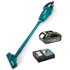 Аккумуляторный пылесос Makita DCL 180, 2x3.0Ah, з/у