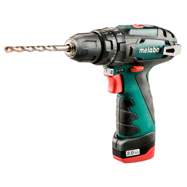 Аккумуляторный ударный шуруповерт Metabo PowerMaxx SB Basic, 12V 2x2.0 Ah, LC 24, кейс