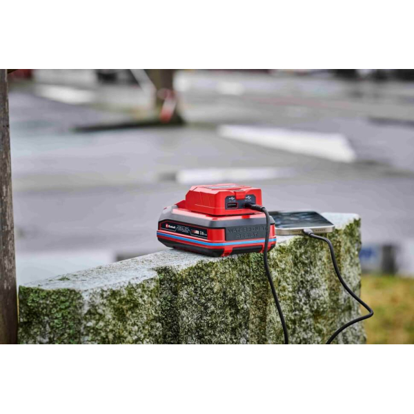 Акумуляторний адаптер для зарядки USB-пристроїв Einhell TC-CP 18 Li USB A/C