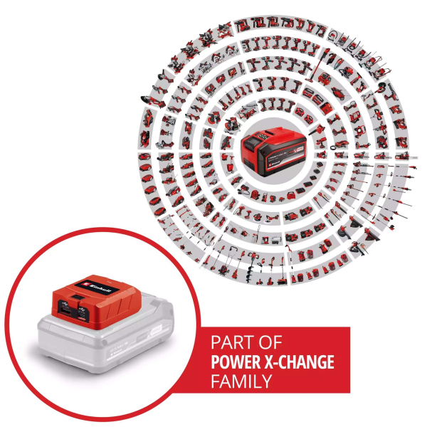 Акумуляторний адаптер для зарядки USB-пристроїв Einhell TC-CP 18 Li USB A/C