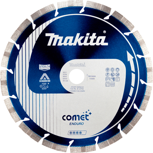 Алмазний диск Makita Comet Enduro 230 мм