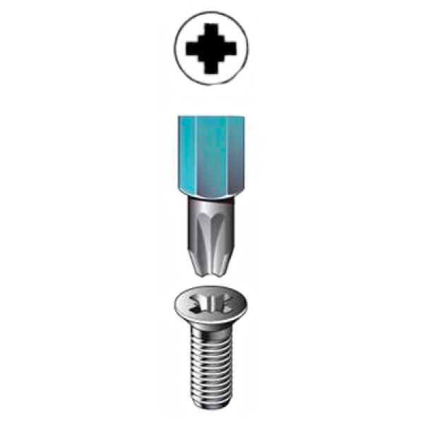 Торсионная бита PZ1 Impact GOLD Makita 2 шт