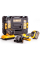Аккумуляторная болгарка DeWalt DCG414T2, 1x18V 6.0 Ah, 1x54V 2.0Ah, в кейсе