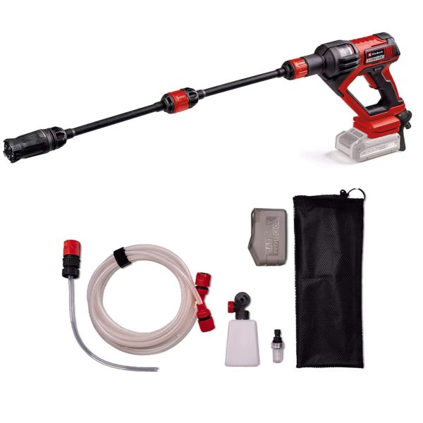 Аккумуляторная мойка высокого давления Einhell HYPRESSO 18/24-1, 1x18 V 2.5 Ah, з/у