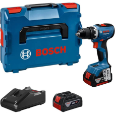 Акумуляторний шуруповерт Bosch Professional GSR 18V-65, 2x5.0 Ah, з/п GAL 18V-40, в L-BOXX 136