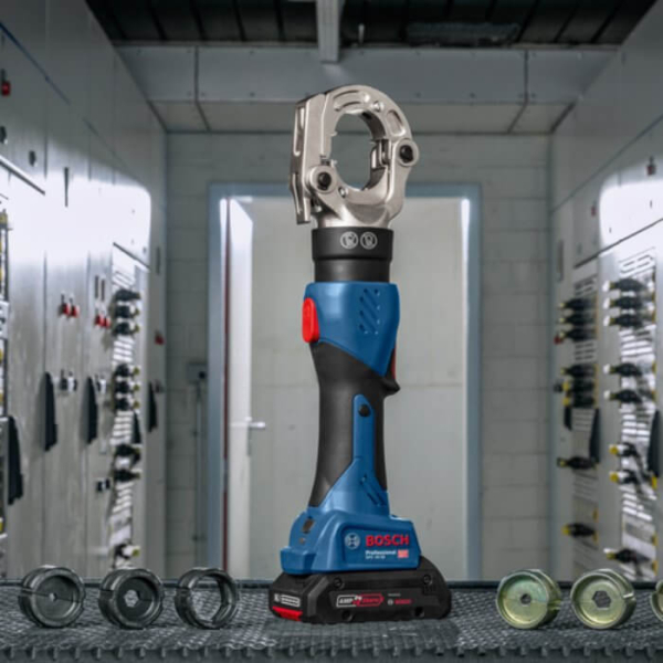 Аккумуляторный гидравлический обжим кабелей Bosch GPH 18V-60, каркас, XL-BOXX