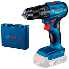 Акумуляторний ударний шуруповерт Bosch Professional GSB 185-Li, каркас, в кейсі