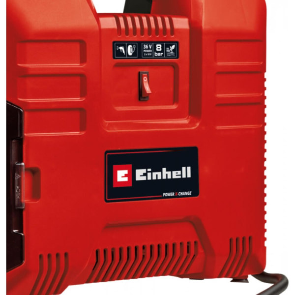 Акумуляторний компресор Einhell TE-AC 36/8 Li OF Set, каркас