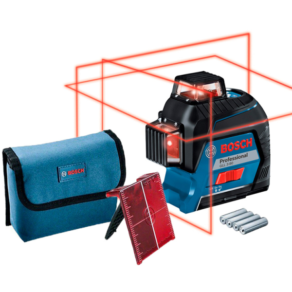 Линейный лазерный нивелир Bosch GLL 3-80 Professional