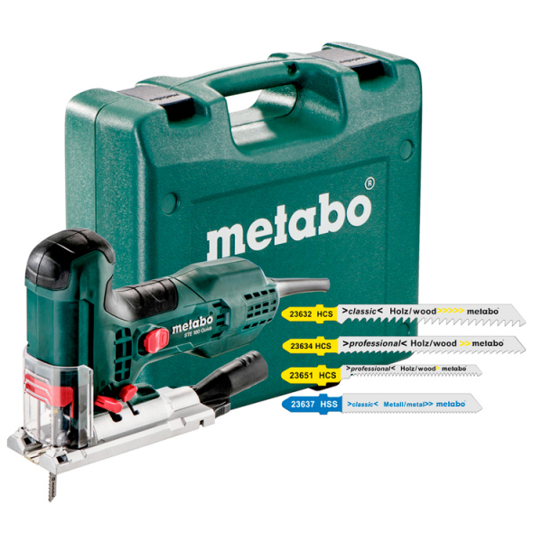 Лобзик Metabo STE 100 Quick Set, кейс