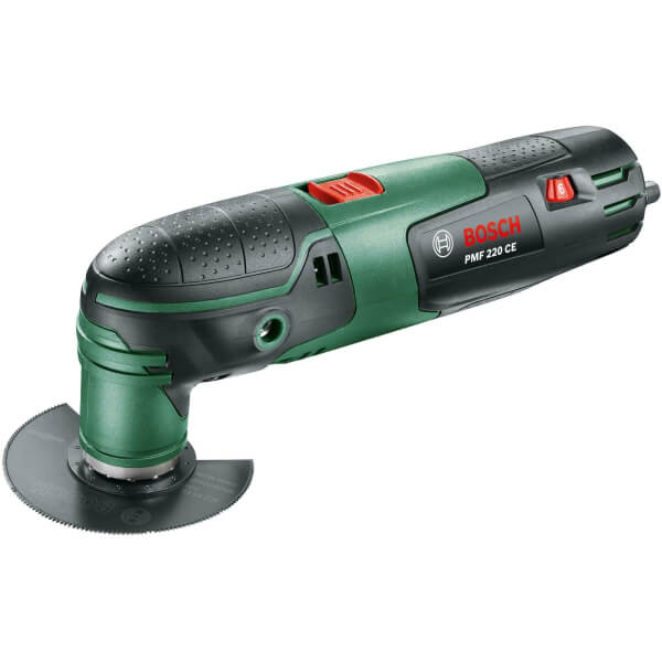 Многофункциональный инструмент Bosch PMF 2000 CE, с набором полотен в кейсе