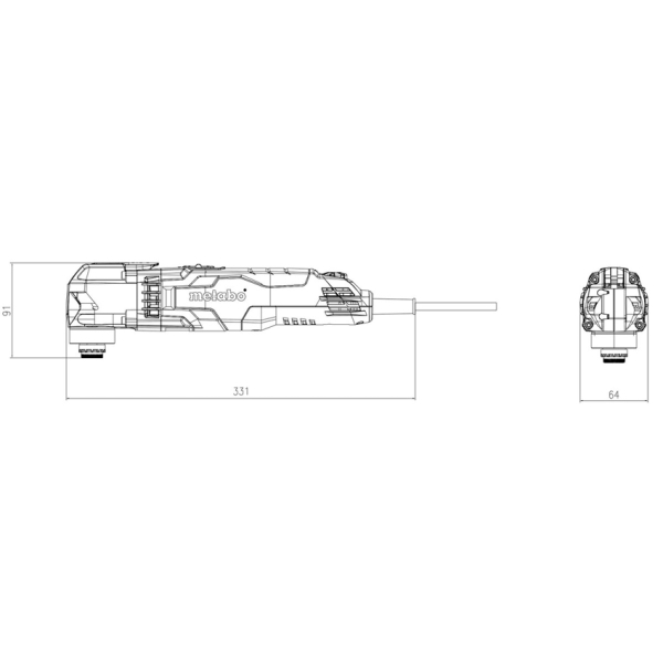 Универсальный резак Metabo MT 400 Quick