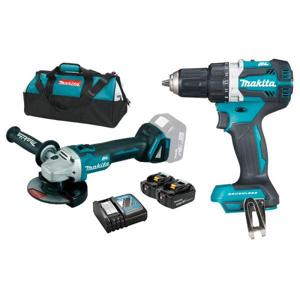 Набір інструментів Makita DGA504 + DHP484 LXT-Promo-1
