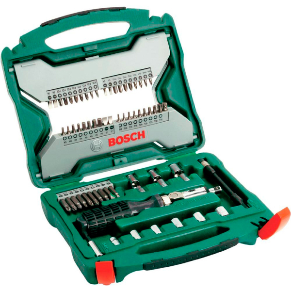 Набор насадок Bosch X-Line Titanium, 65 шт