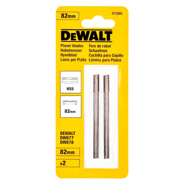 Нож для рубанка HSS DeWalt 82 мм